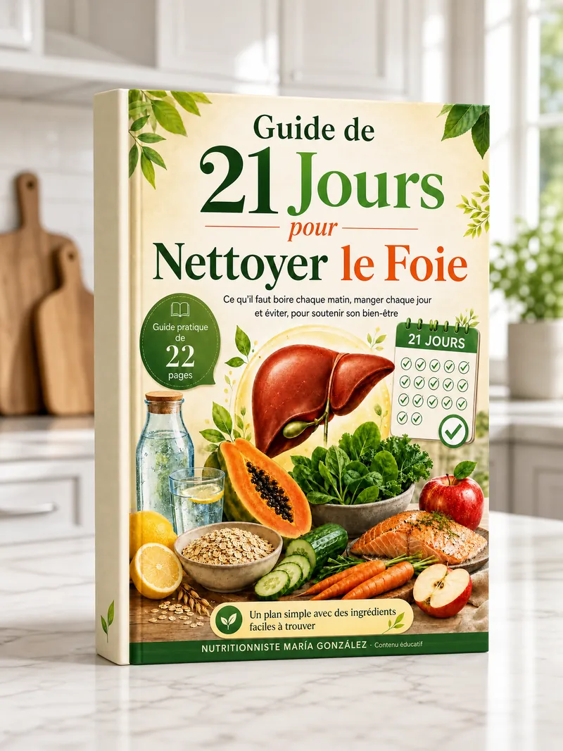 Le Guide de 21 Jours pour Nettoyer le Foie de la nutritionniste María González
